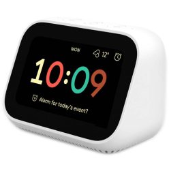   Xiaomi Mi Smart Clock (Google Assistant) - domácí centrum řízení Google bílé