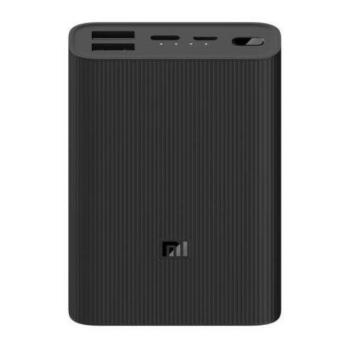10000 mAh Mi Power Bank 3 Ultra Compact external battery