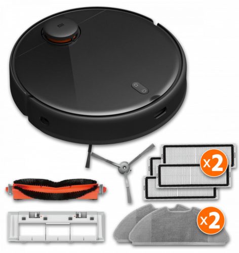 Mi Robot Vacuum-Mop 2 Pro odkurzacz robotyczny - Zestaw czarnych aksamitów