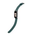 Xiaomi Smart Band 8 Pasek w kratkę (BHR7308GL) - kropkowany skórzany pasek Zielony