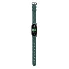 Xiaomi Smart Band 8 Pasek w kratkę (BHR7308GL) - kropkowany skórzany pasek Zielony