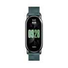 Xiaomi Smart Band 8 Pasek w kratkę (BHR7308GL) - kropkowany skórzany pasek Zielony