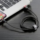Baseus cafule USB lightning 2.4A 1M CALKLF-B19 črn kabel