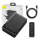 Baseus CCGAN2P-L01 GaN2 Pro 100W 2xUSB/2xUSB C crni punjač