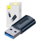 Baseus ZJJQ000103 Ingenuity USB A - USB C Blue OTG Adapter