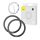 Baseus Halo Magnetic Ring for Phones Black (PCCH000001)