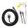 Baseus CALKLF-R91 Cafule 3m USB/Lightning black-red data and charging cable