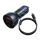 Baseus TZCCKX-0G Szczególny cyfrowy wyświetlacz USB + USB C QC3.0 PD 5A 65W szary ładowarka samochodowa + kabel