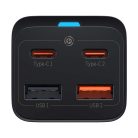 Baseus CCGP040101 GaN3 Pro 65W 2xUSB/2xType-C crni brzi punjač