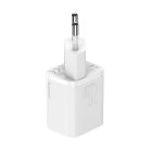 Baseus TZCCSUP-B02 Super Si 1C 20W bijeli brzi punjač + 1m USB C/Lightning kabel