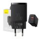 Baseus CCXJ-B01 20W USB/USB C black fast charger