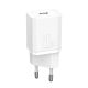Baseus CCSUP-B02 Super Si 1C 20W bel white hitri polnilec
