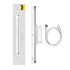 Baseus Magnetic Stepless Pro magnetická lampa s dotykovým panelem bílá (DGXC-02)