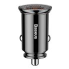 Baseus CCALL-YS01 A+C Dual PD3.0 QC4.0 30W czarny samochodowy ładowarka