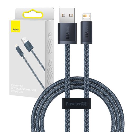 Baseus Dynamic Series USB-A - Lightning cable 2m gray (CALD000516)