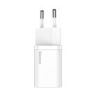 Baseus Super Si 1xUSB-C brzi punjač 25W bijeli (CCSP020102)
