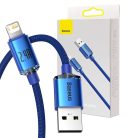 Baseus Crystal Shine USB-Lightning Cable 2.4A 2m Blue (CAJY000103)