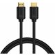 Baseus HDMI 2.0 kábel 4K 60Hz 3D HDR 18Gbps 1m, Fekete