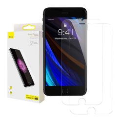   Baseus kijelzővédő üvegfólia edzett üveg 0,3 mm iPhone SE 2 / iPhone SE 3