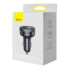 Baseus CCLH-01 Enjoy czarny transmiter FM