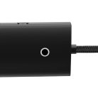 Baseus Lite Series Hub 4in1 USB-C 4x USB 3.0 + USB-C 2m čierny (WKQX030501)