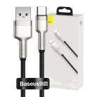 Baseus Cafule USB-A - USB-C Cable 66W 0.25m Black (CAKF000001)