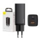 Baseus GaN2 Lite zidni punjač USB-A + USB-C 65 W crni (CCGAN2L-B01)