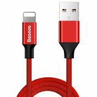 Baseus Yiven USB-A - Lightning Cable 1.8m Red (CALYW-A09)