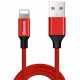 Baseus Yiven USB-A - Lightning Cable 1.8m Red (CALYW-A09)