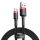 Baseus CATKLF-U91 Cafule 3m 2A USB A/USB C red-black data and charging cable