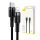 Baseus Cafule USB-C to Lightning PD Cable 18W 1m Black-Grey (CATLKLF-G1)