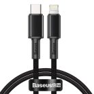 Baseus USB-C to Lightning High-Density Braided Cable 20W 5A PD 2m Black (CATLGD-A01)