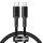 Baseus USB-C to Lightning High-Density Braided Cable 20W 5A PD 2m Black (CATLGD-A01)