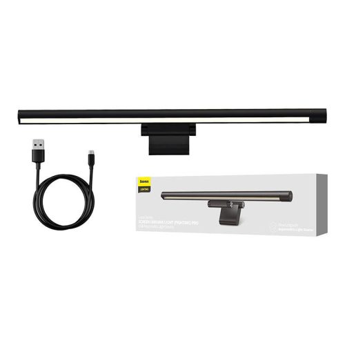 Baseus DGIWK-P01 I-Wok Pro čierna monitorová lampa