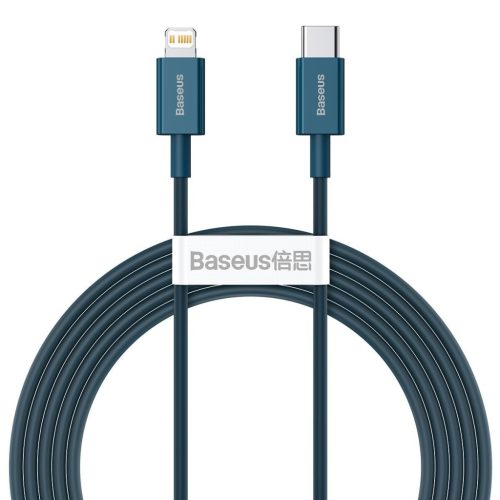Baseus Superior USB-C Lightning Charging Cable 20 W PD 2 m blue (CATLYS-C03)