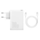 Baseus CCGAN2P-L02 GaN2 Pro 100W 2xUSB/2xType-C 100W white wall charger