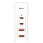 Baseus CCGAN2P-L02 GaN2 Pro 100W 2xUSB/2xType-C 100W bijela mrežna punjač