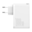 Baseus CCGAN2P-L02 GaN2 Pro 100W 2xUSB/2xType-C 100W bijela mrežna punjač