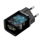 Baseus Super Si 1C 25W szybka ładowarka adapter z kablem USB-C-USB-C 1m czarny (TZCCSUP-L01)