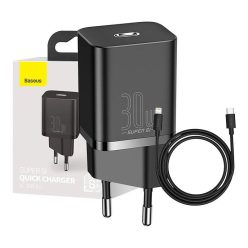 Baseus CCSUP-J01 Super Si 1C 30W black fast charger