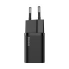 Baseus CCSUP-J01 Super Si 1C 30W crni brzi punjač