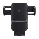 Baseus Wisdom Car Gravity Cockpit Holder with Qi Inductive Charger Black (CGZX000001)