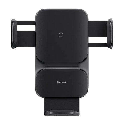 Baseus Wisdom Car Gravity Cockpit Holder with Qi Inductive Charger Black (CGZX000001)