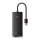 Baseus Lite Series 4 az 1-ben USB - 4x USB 3.0 hub 25 cm fekete (WKQX030001)