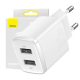Baseus CCXJ010202 Compact 10.5W 2xUSB White Fast Charger