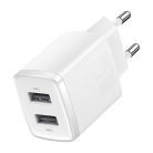 Baseus CCXJ010202 Kompakt 105W 2xUSB bijeli brzi punjač