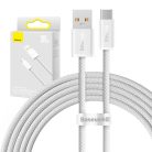 Baseus CALD000702 Dynamic 2m 100W USB/Type-C white data and charging cable