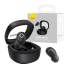 Baseus Bowie WM02 True Wireless Bluetooth czarne słuchawki douszne