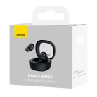 Baseus Bowie WM02 True Wireless Bluetooth czarne słuchawki douszne