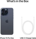 Apple pametni telefon pametni telefon iPhone 15 Pro Max 8/256GB, Blue Titanium
